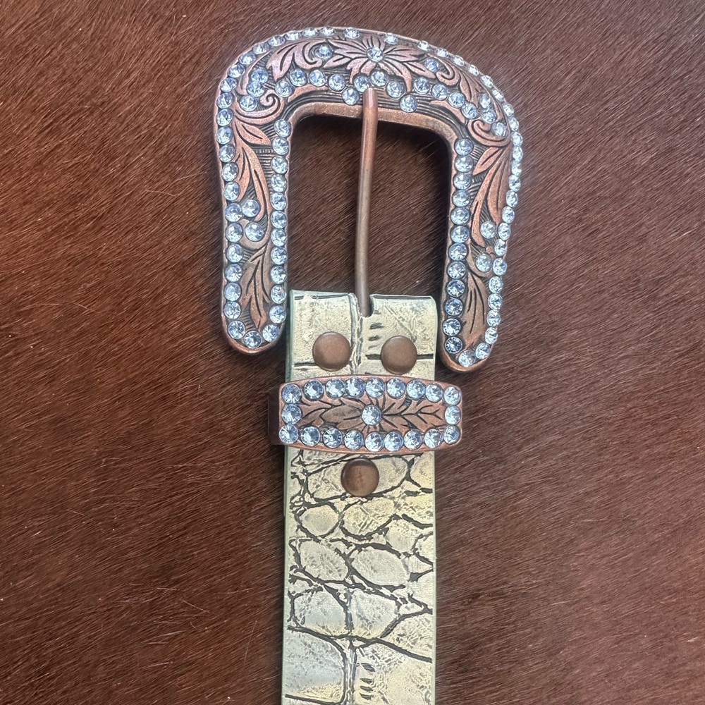 Stunning Wildfire Belt. Size small. Unique colors. New!